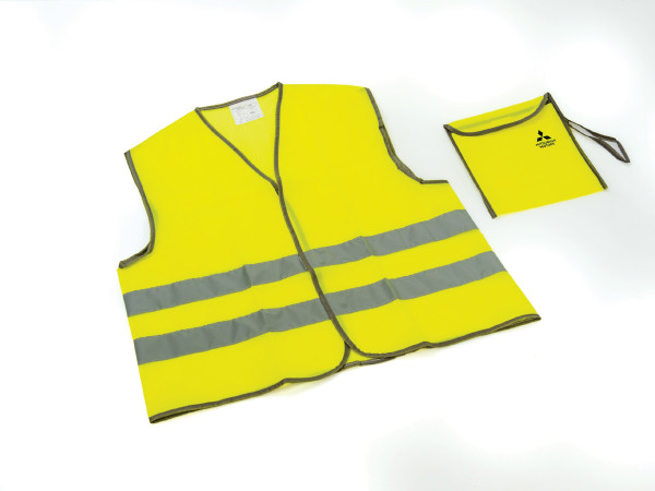 ЖИЛЕТ БЕЗПЕКИ З СВІТЛОВІДБИВАЮЧИМИ СМУЖКАМИ